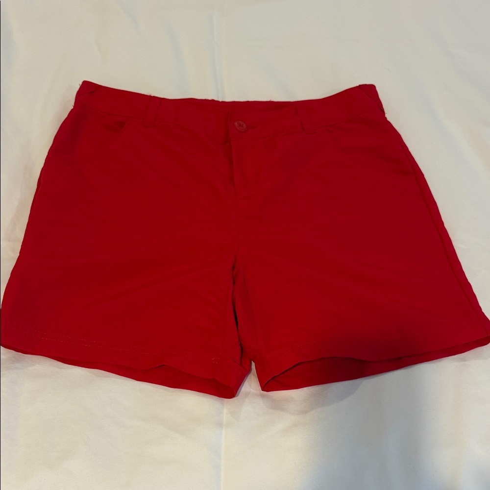 Women's Red Shorts